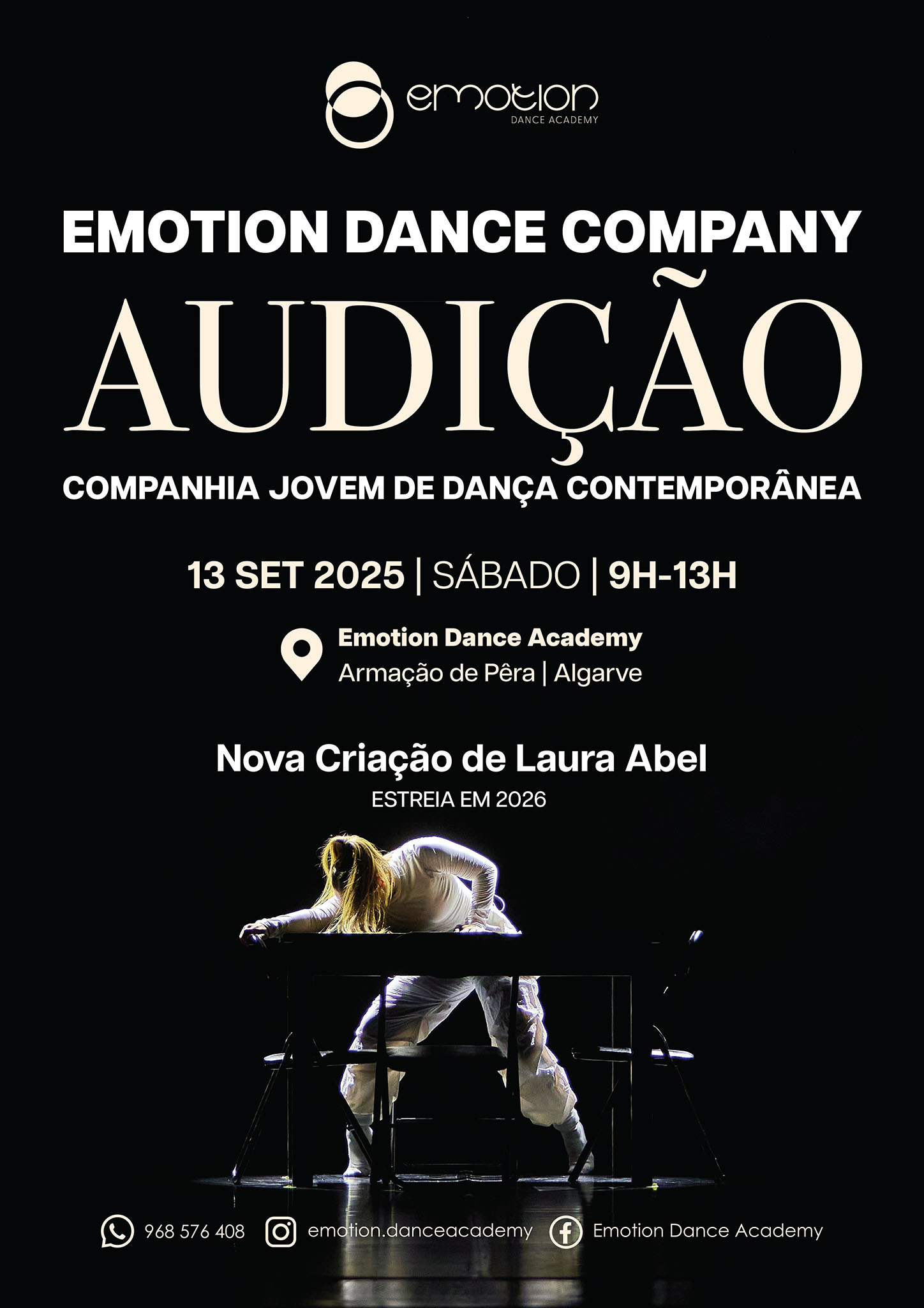 Audição Emotion Dance Company 25/26